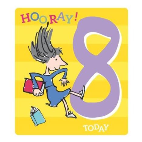 Roald Dahl Matilda 8th Birthday Card £2.45